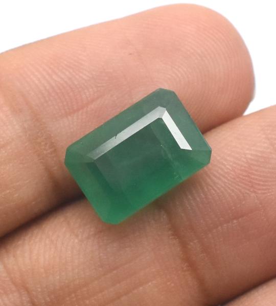Natural-Zambian-Emeralds 10*8mm Octagon 100% Natural Untreated Natural Precious Gemstones